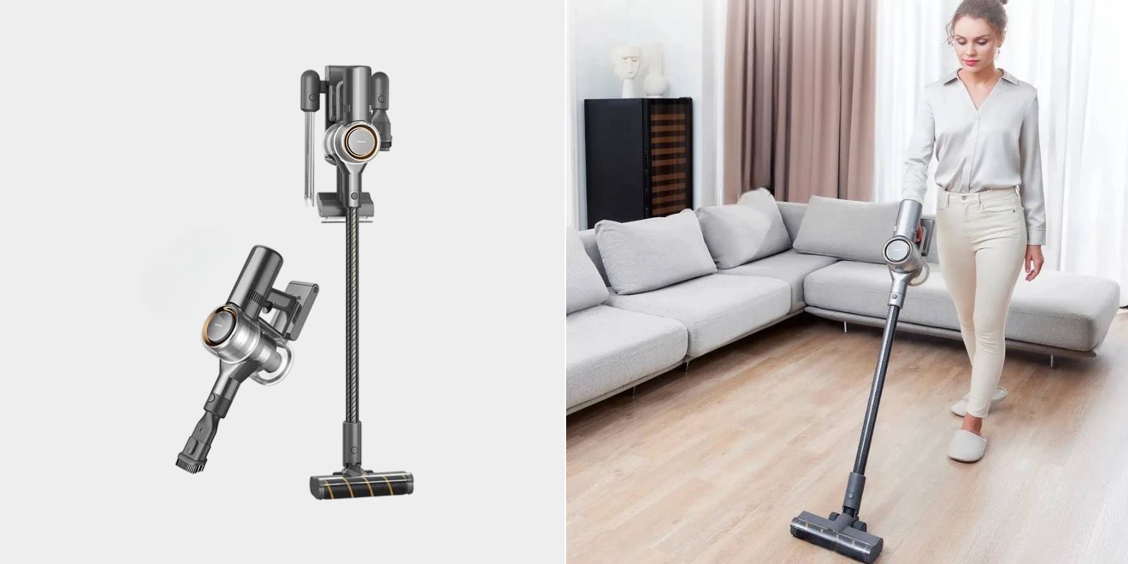 Вертикальный пылесос-трансформер от Dreame 