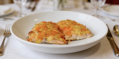 Горбуша под шубой в духовке