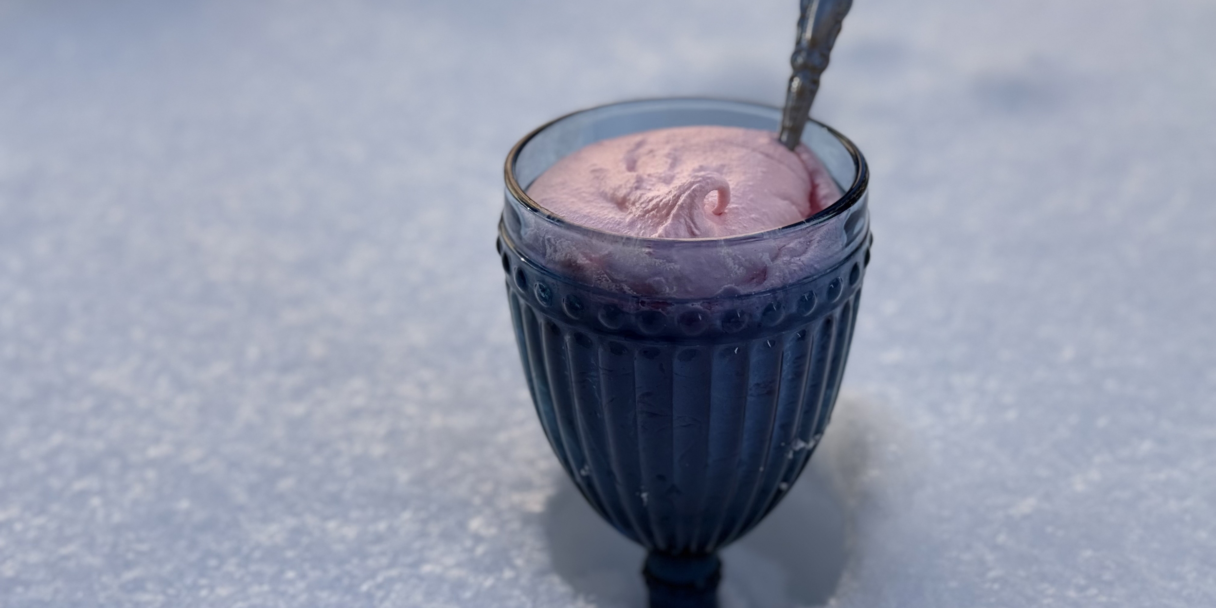 Рецепт мороженого в снегу