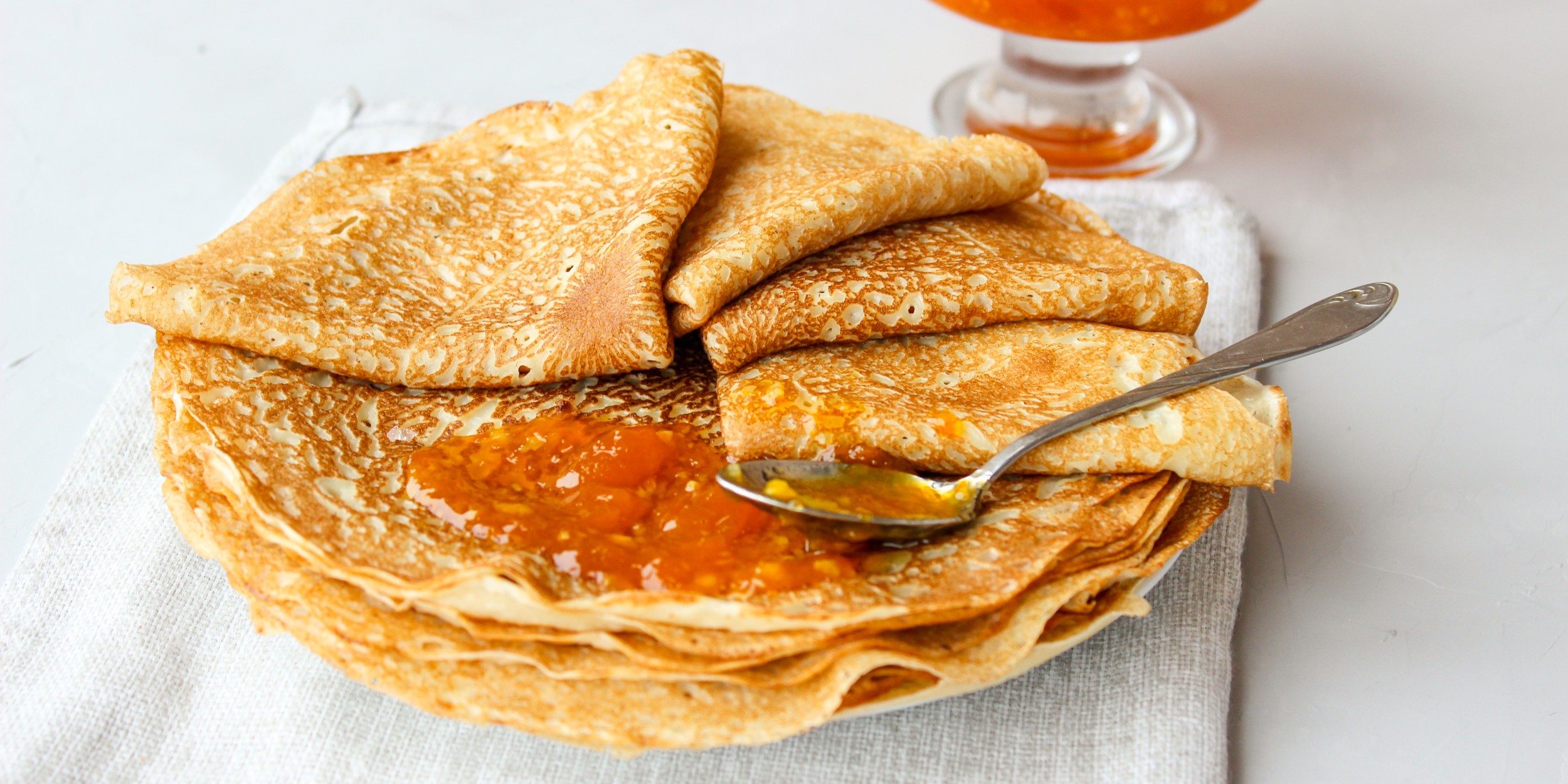 Блины на кефире с рисовой мукой