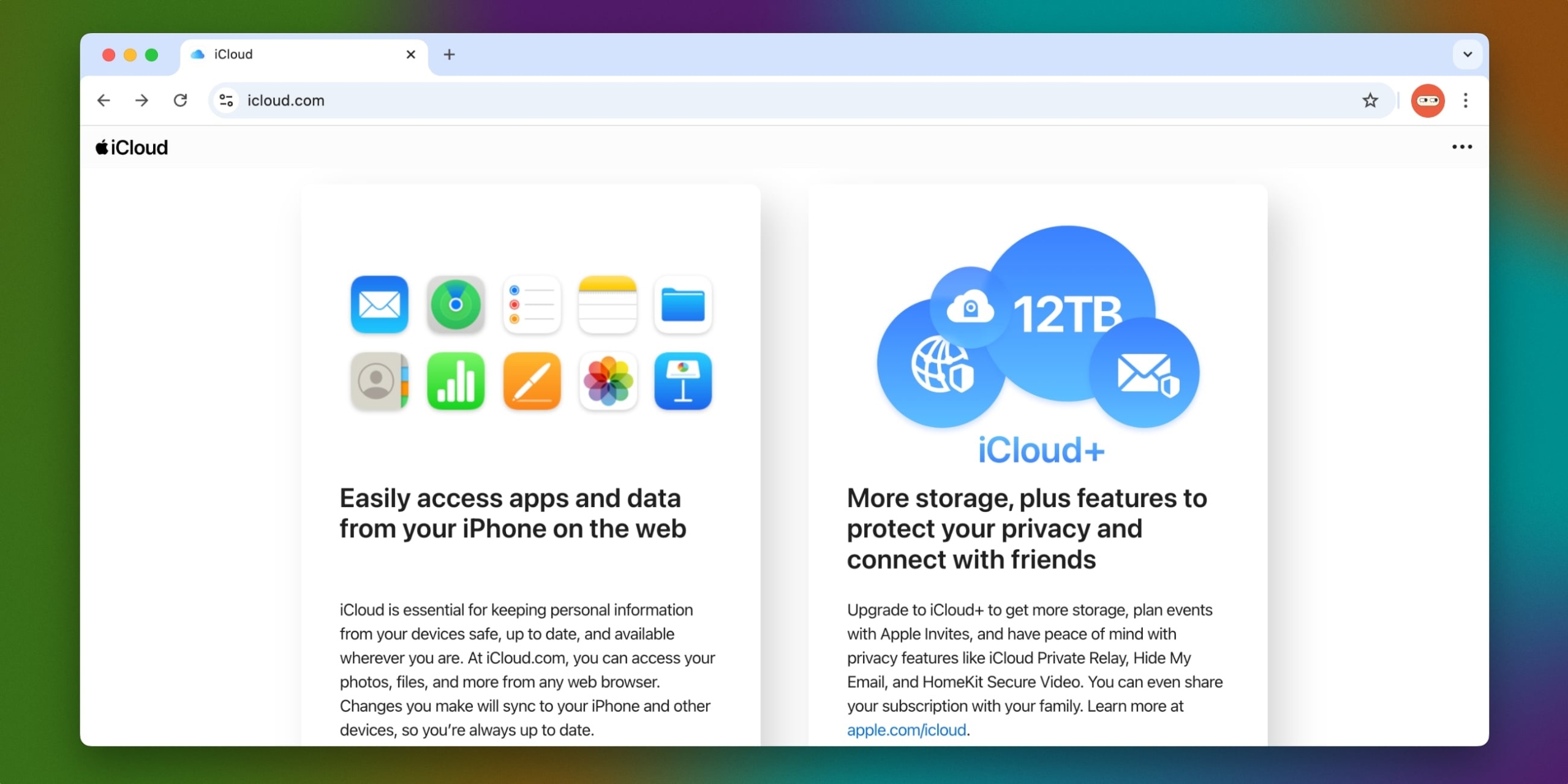 iCloud Pages и Numbers