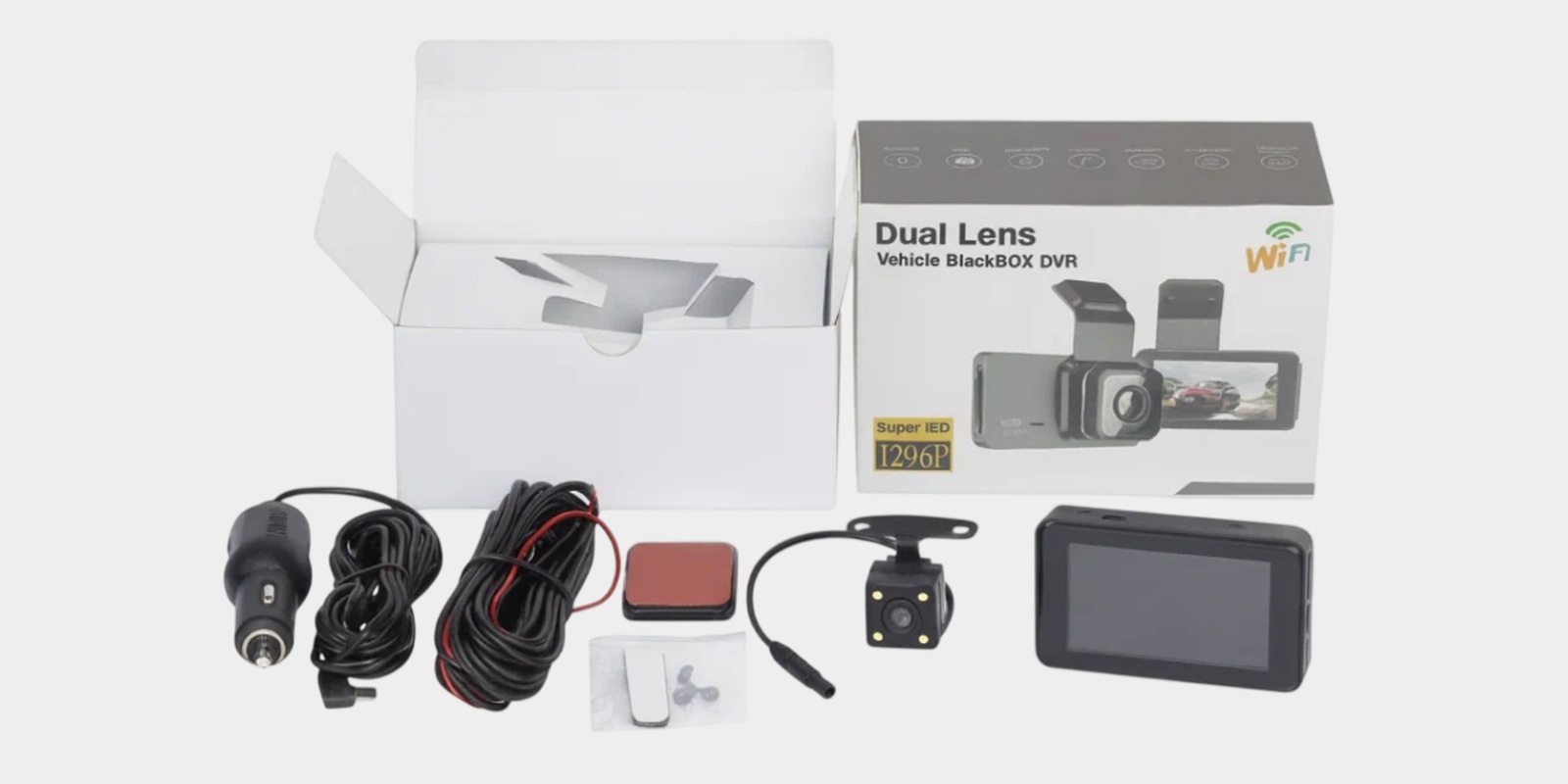 Видеорегистратор с двумя камерами