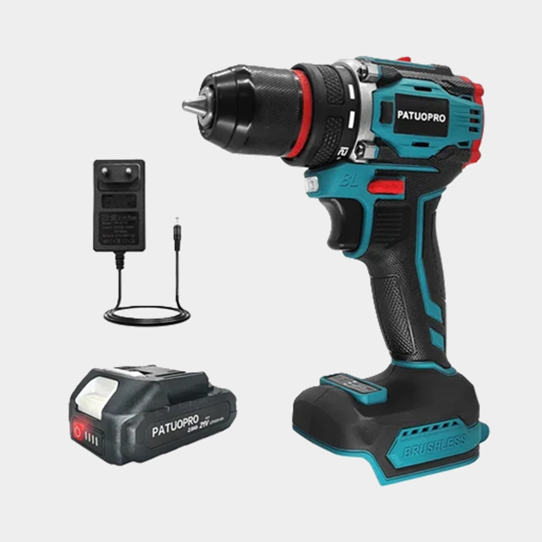 Аккумуляторная дрель-шуруповёрт, 2 229 вместо 5 906 рублей