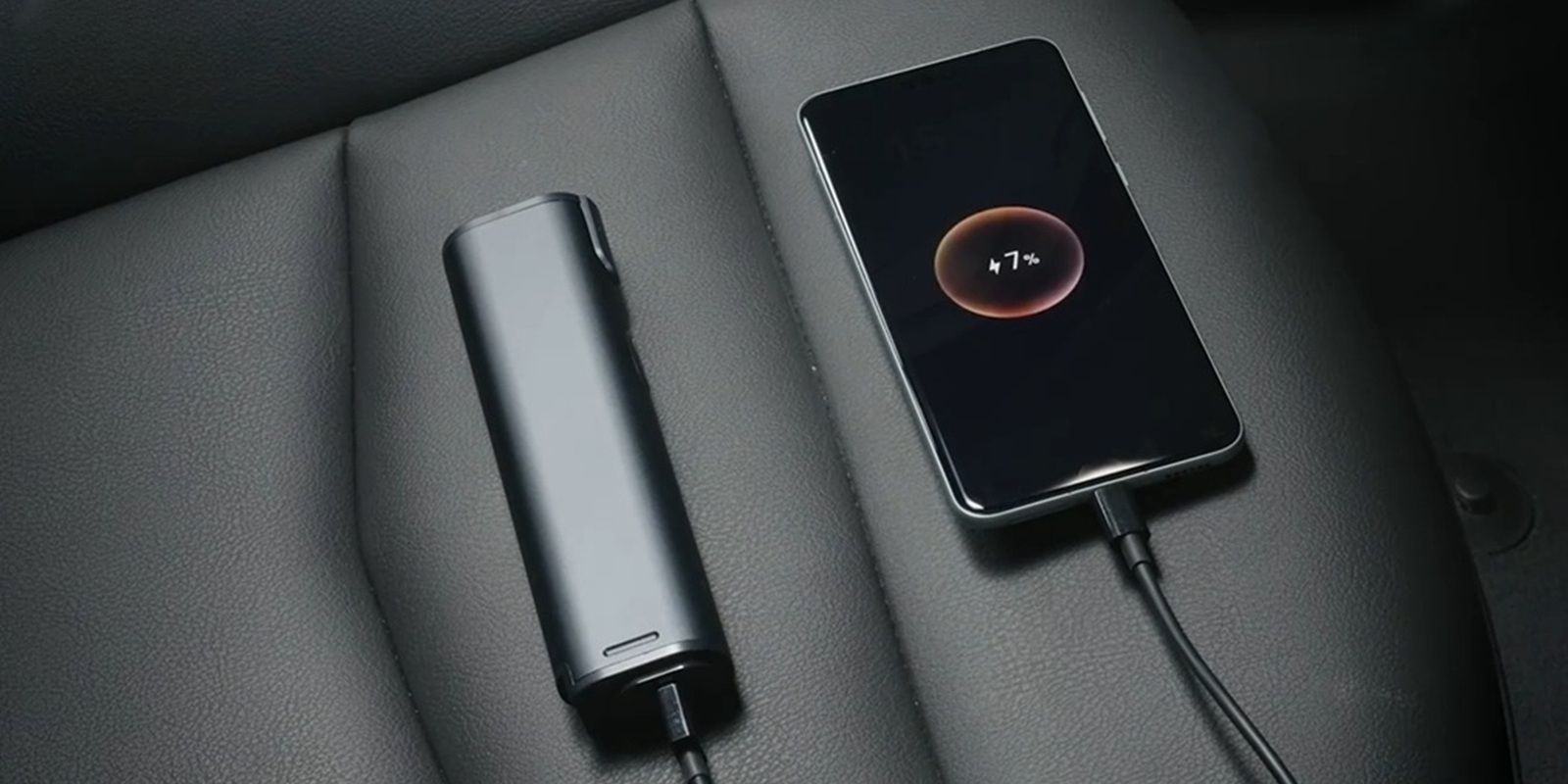 Автомобильный насос от Baseus