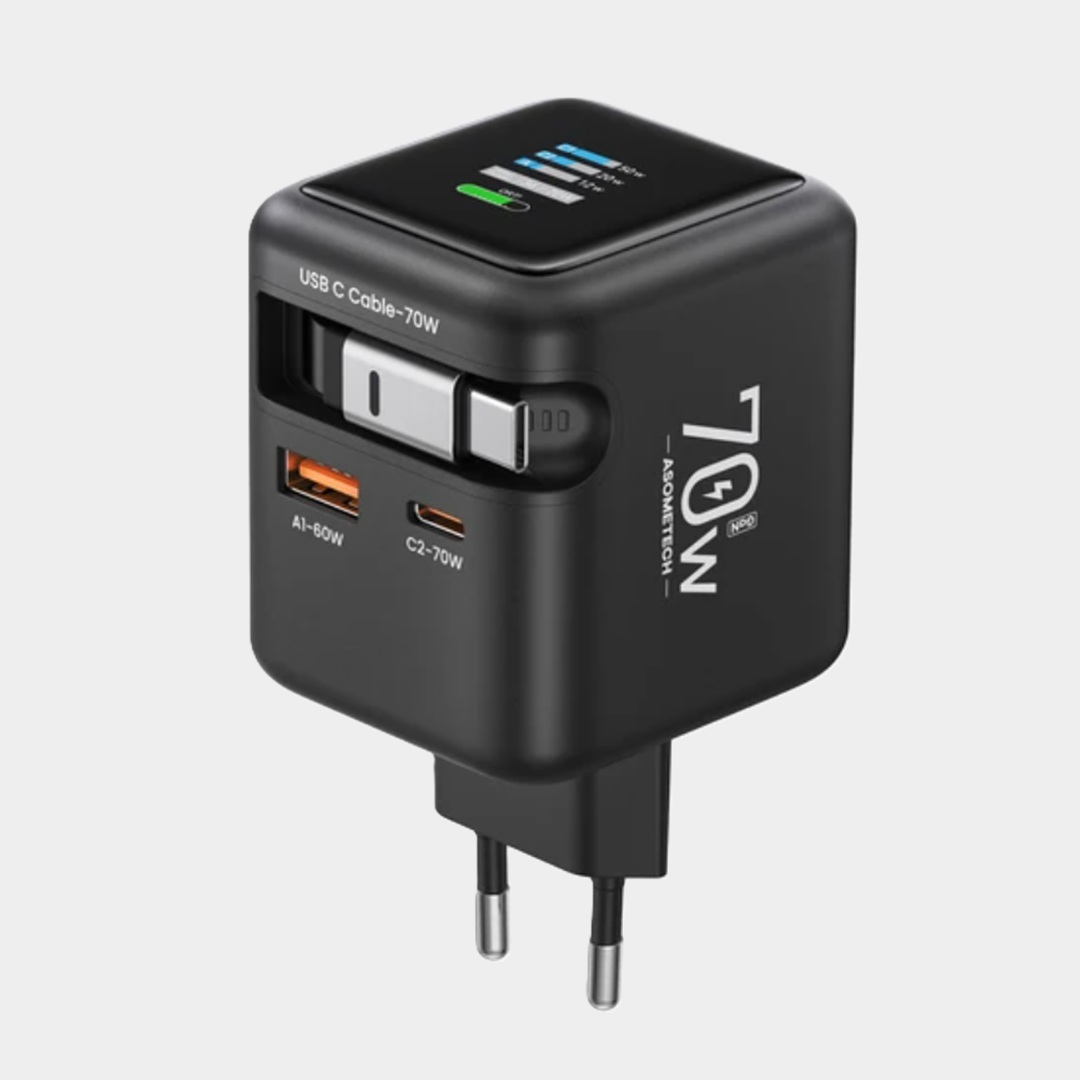 12. GaN-зарядка от ASOMETECH