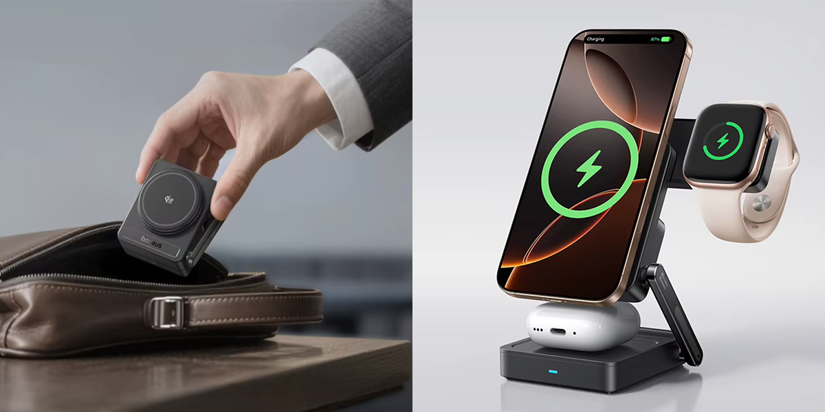 Магнитная зарядка Baseus 3-в-1