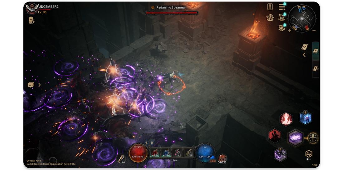 Undecember: New Age Лучшие RPG на Android: Undecember: New Age