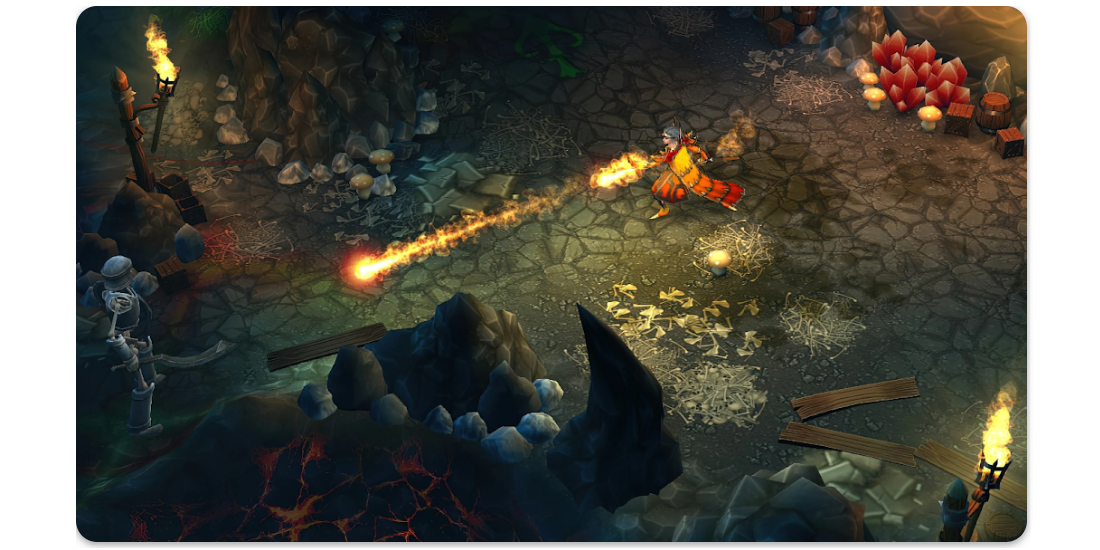 Eternium Лучшие RPG на Android: Eternium