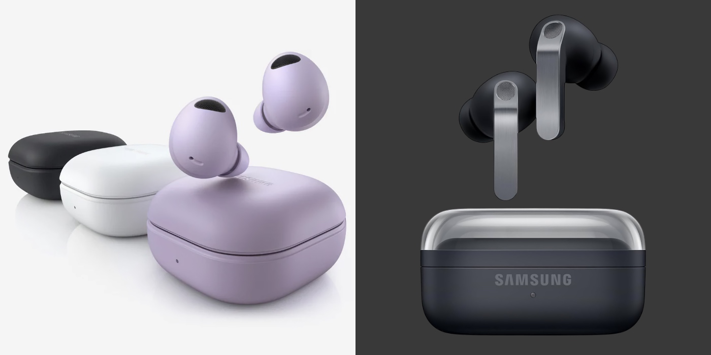 Сравнение дизайна Galaxy Buds 2 Pro и Buds 4 Pro Минусы Samsung: Сравнение дизайна Galaxy Buds 2 Pro и Buds 4 Pro