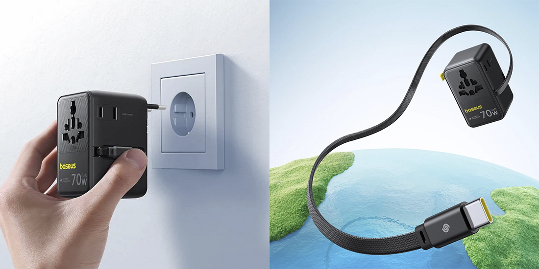 Дорожная зарядка Baseus на 70 Вт