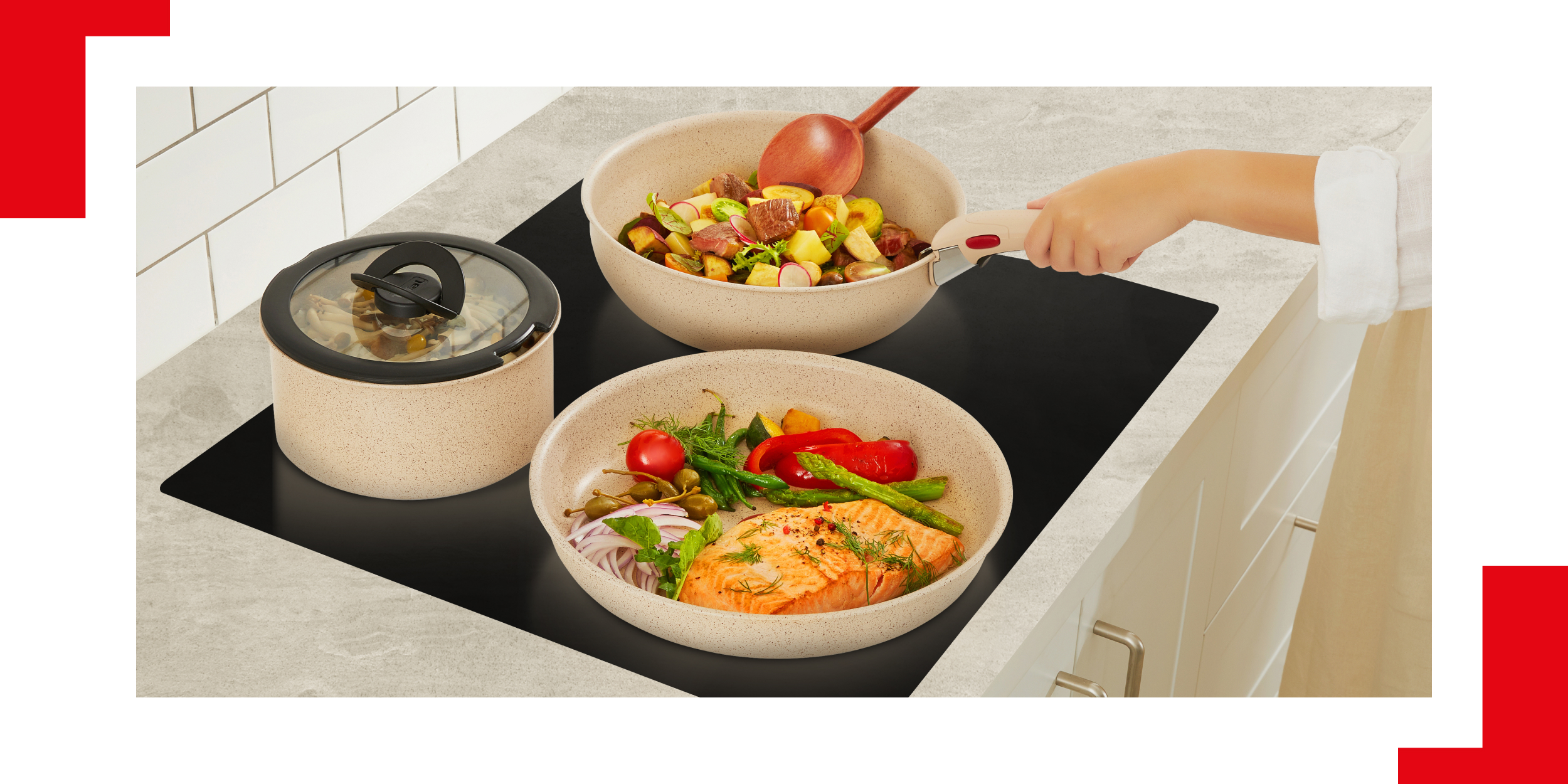 Меньше места — больше возможностей: 5 причин купить посуду Tefal Ingenio со съёмной ручкой