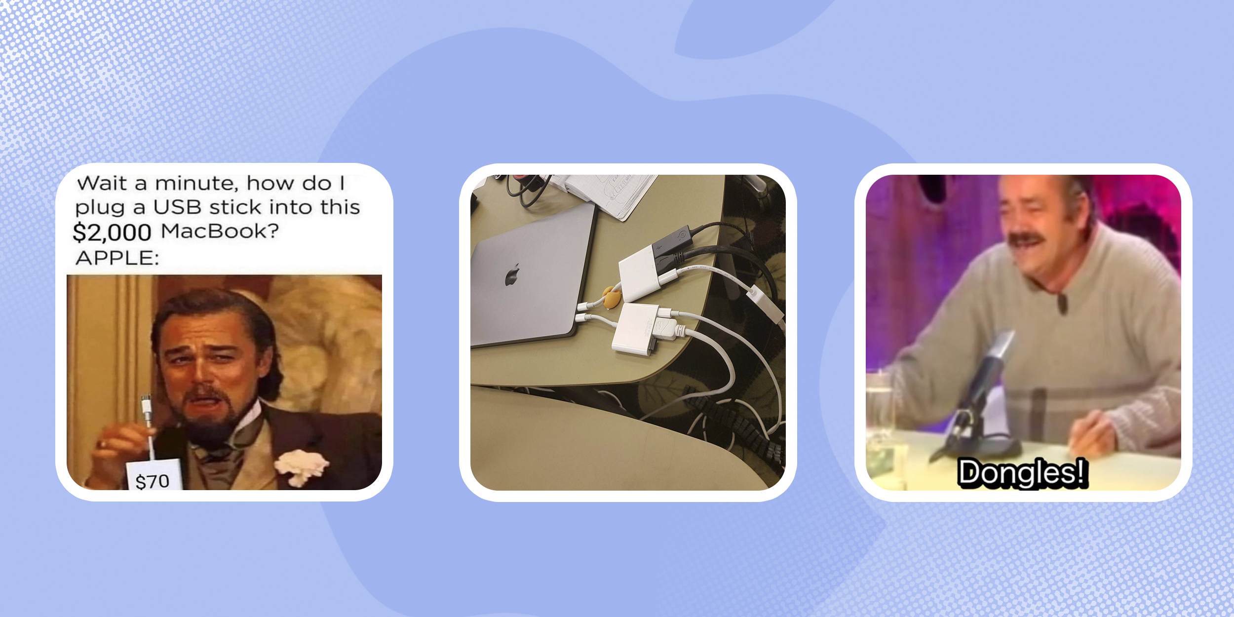 2016 год: MacBook Pro и жизнь с переходниками Мемы про MacBook и переходники