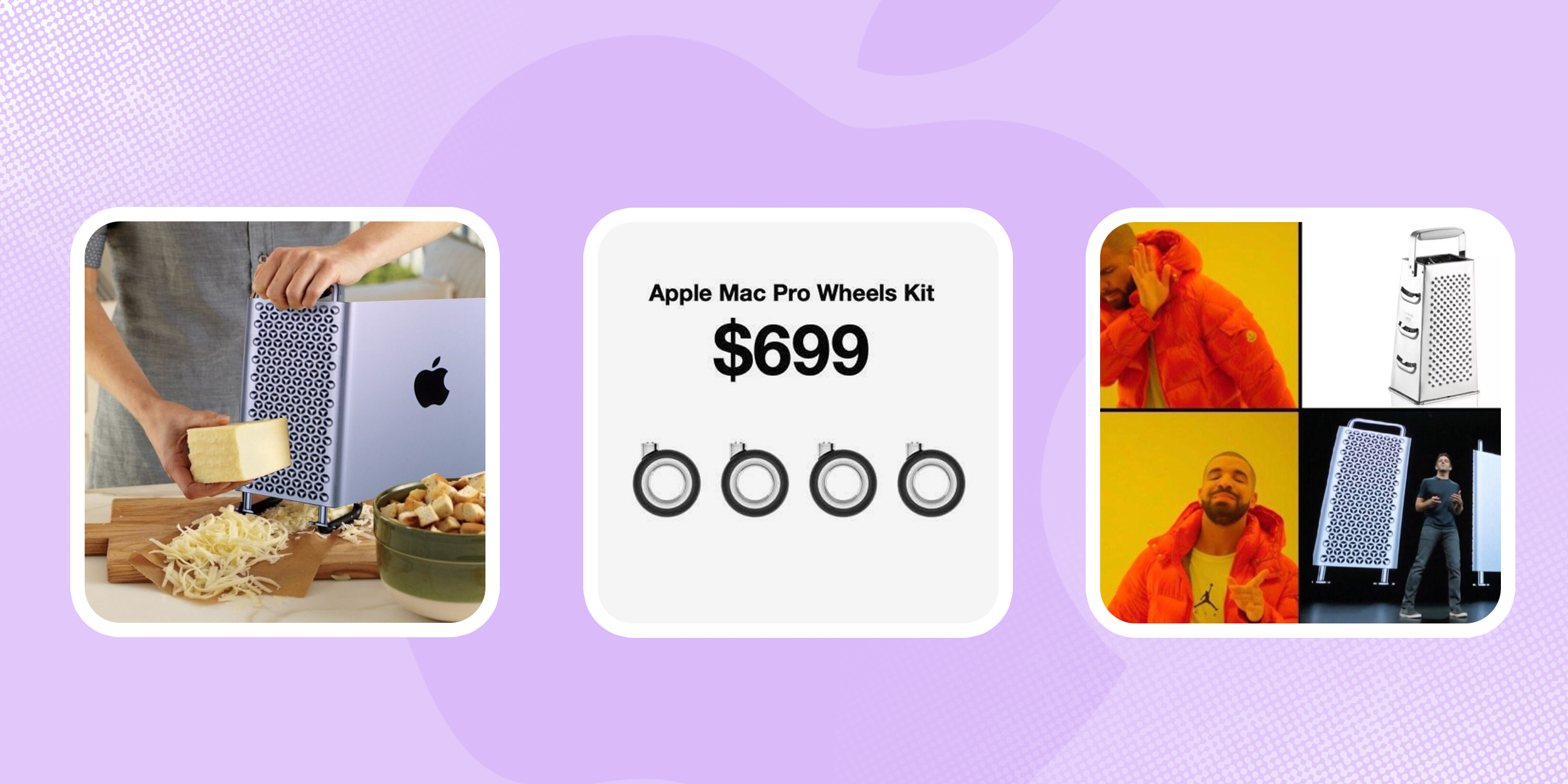 2019 год: «тёрка для сыра» Mac Pro Мемы про «тёрку» Mac Pro