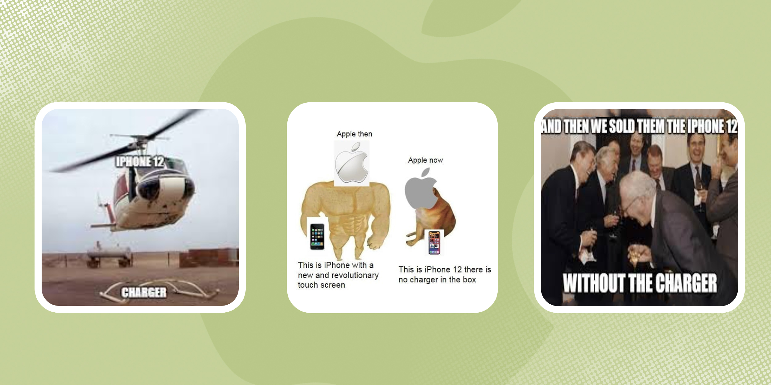 2020 год: iPhone 12 и забота об экологии История Apple: коробки без зарядного устройства