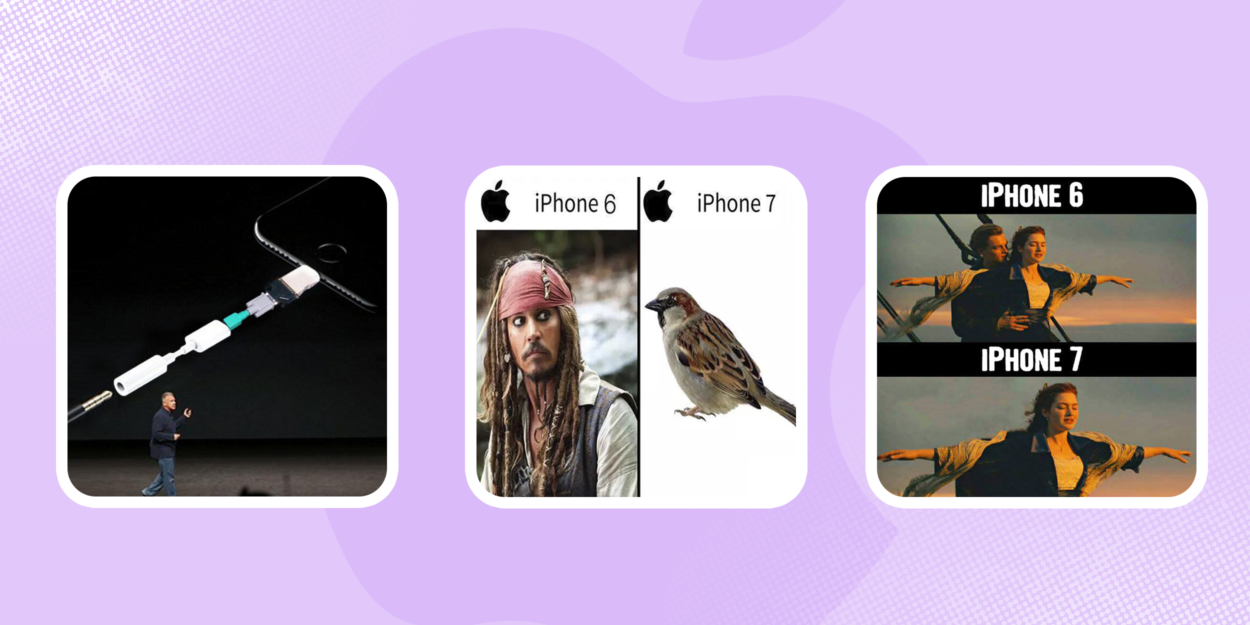 2016 год: iPhone 7 и отказ от аудиоджека Мемы про отказ Apple от аудиоджека