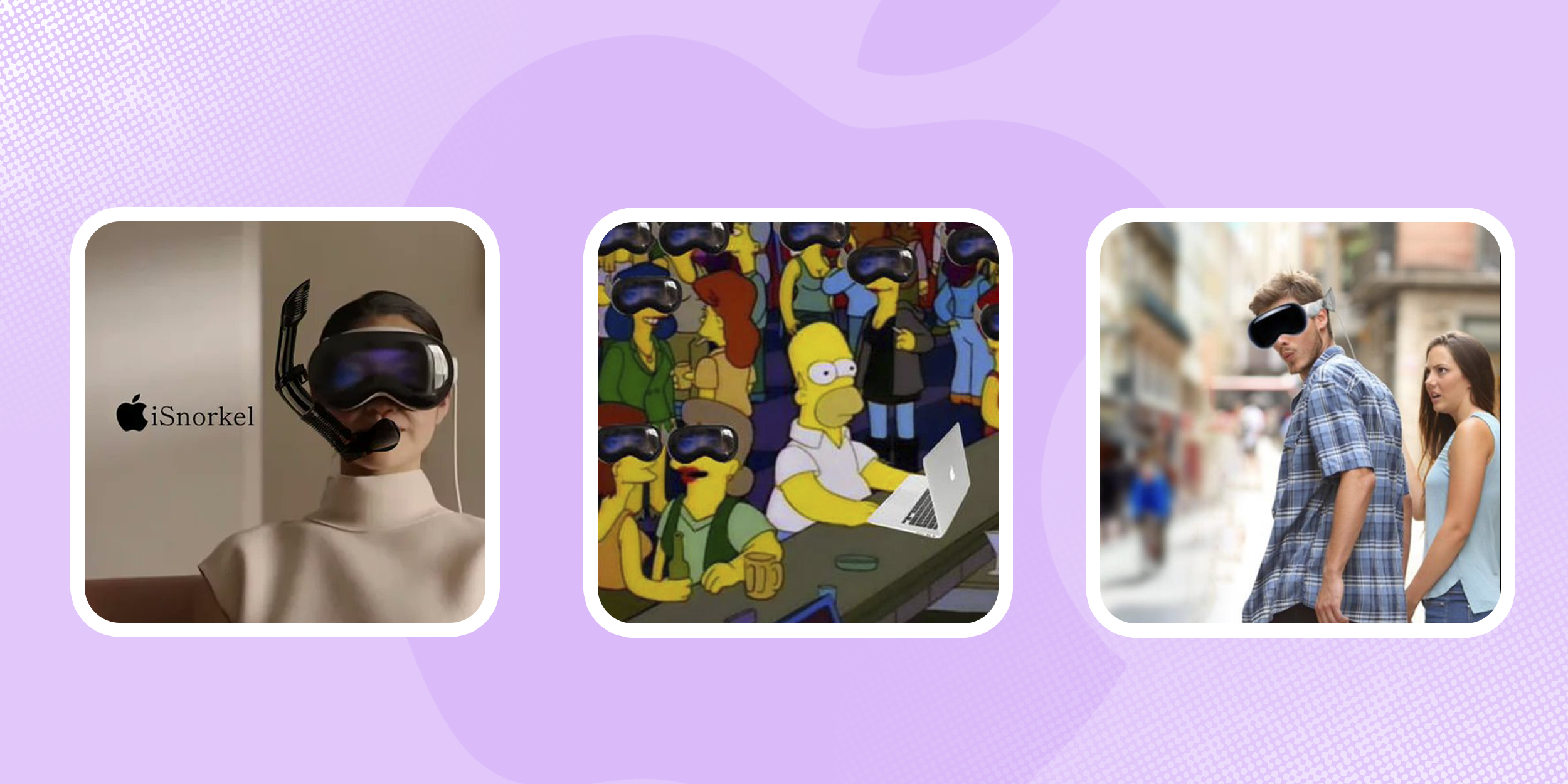 2023 год: «маска для плавания» Vision Pro Шутки про Vision Pro