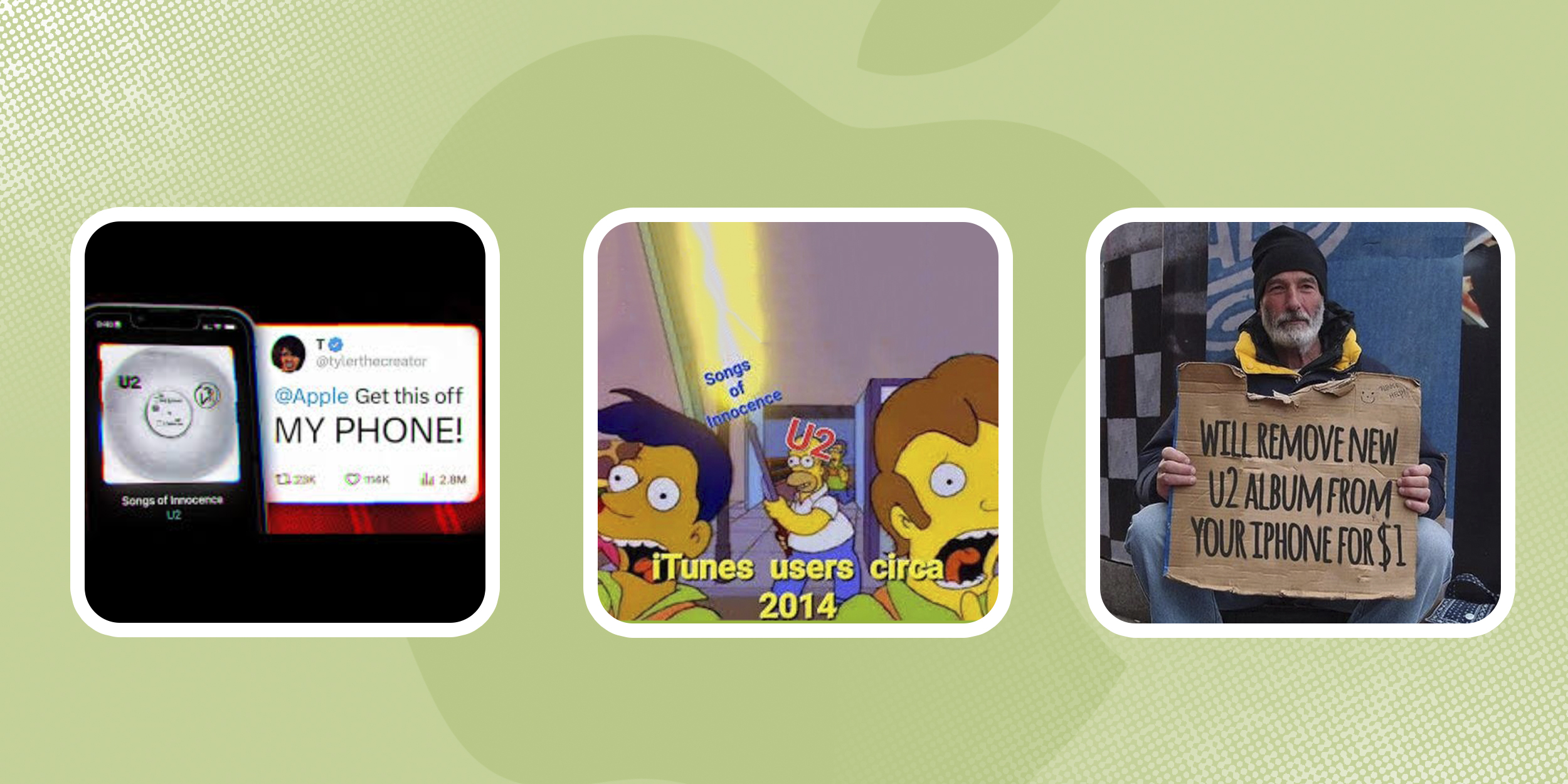 2014 год: альбом U2, который никто не просил История компании Apple: альбом U2 iTunes