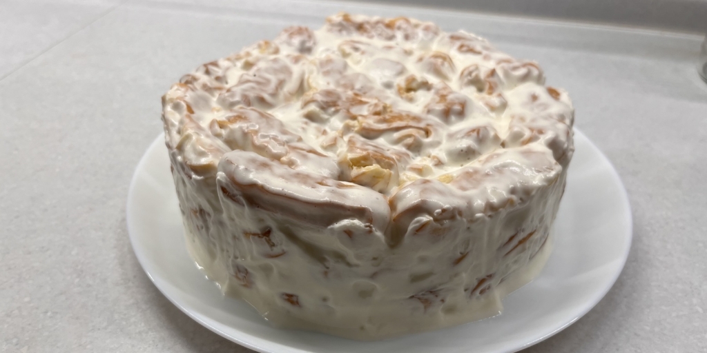 Торт «Дамские пальчики», классический рецепт: Выньте торт