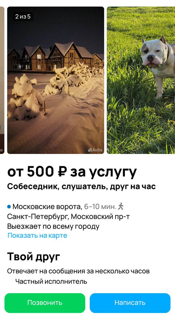 Эмоциональный сервис: услуга друг на час