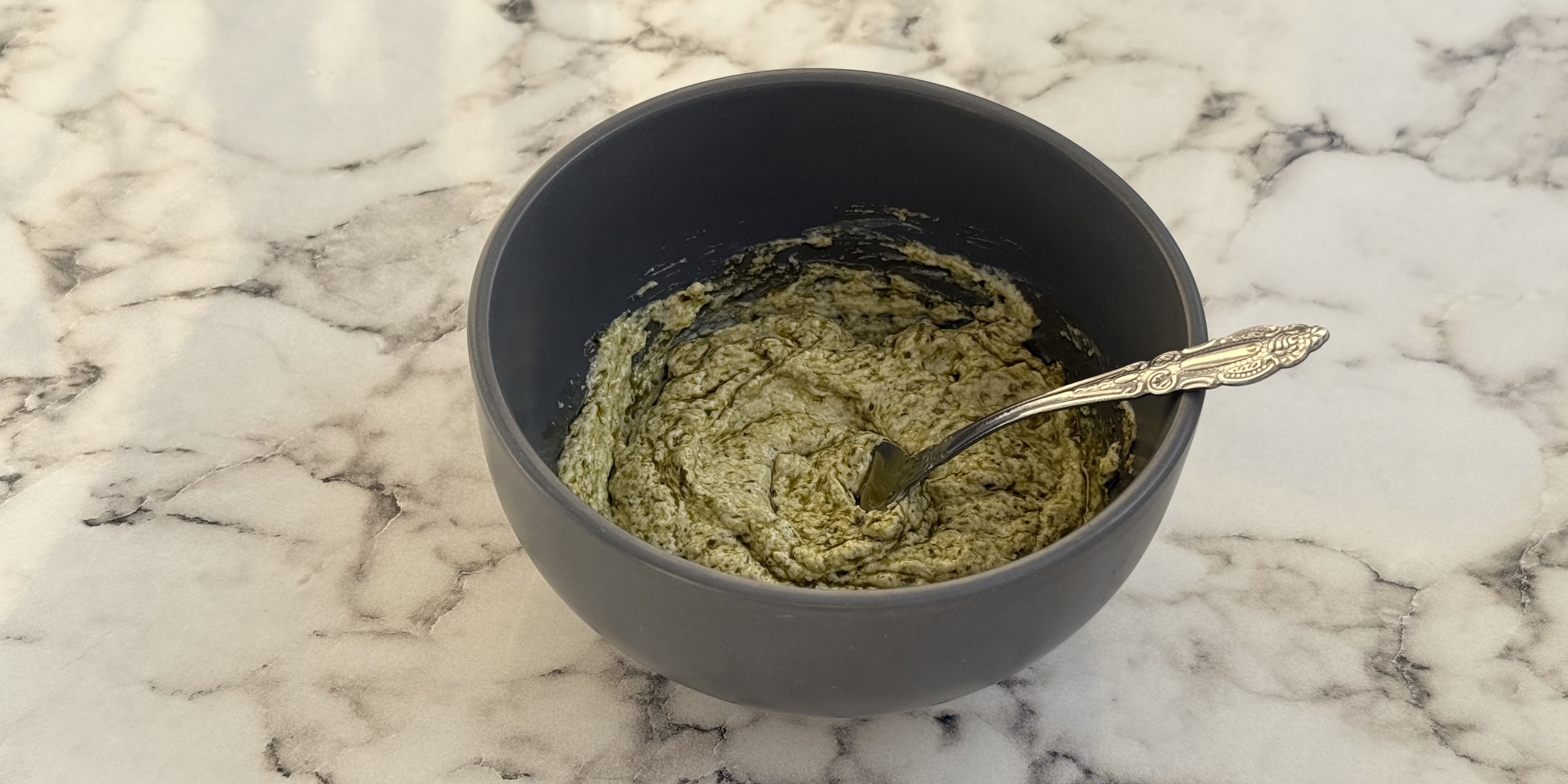 Гречка с соусом из творога и песто: Сделайте соус