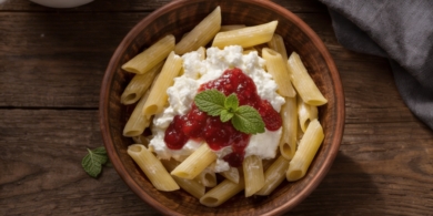 Трендовые макароны с творогом — по вкусу как ленивые вареники