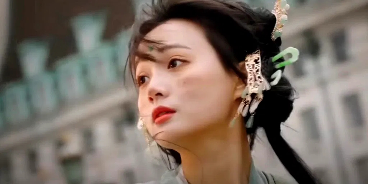 Кадр из микродрамы «Побег из Британского музея»