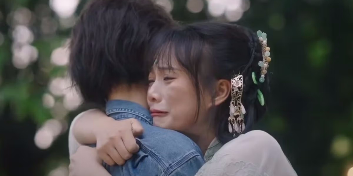 Кадр из микродрамы «Побег из Британского музея»