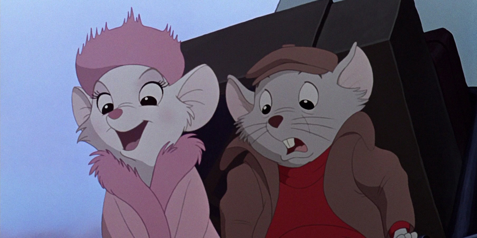 Кадр из мультфильма «Спасатели в Австралии» 1990 года 