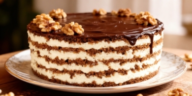 Невероятный торт «Тающая загадка» без выпечки