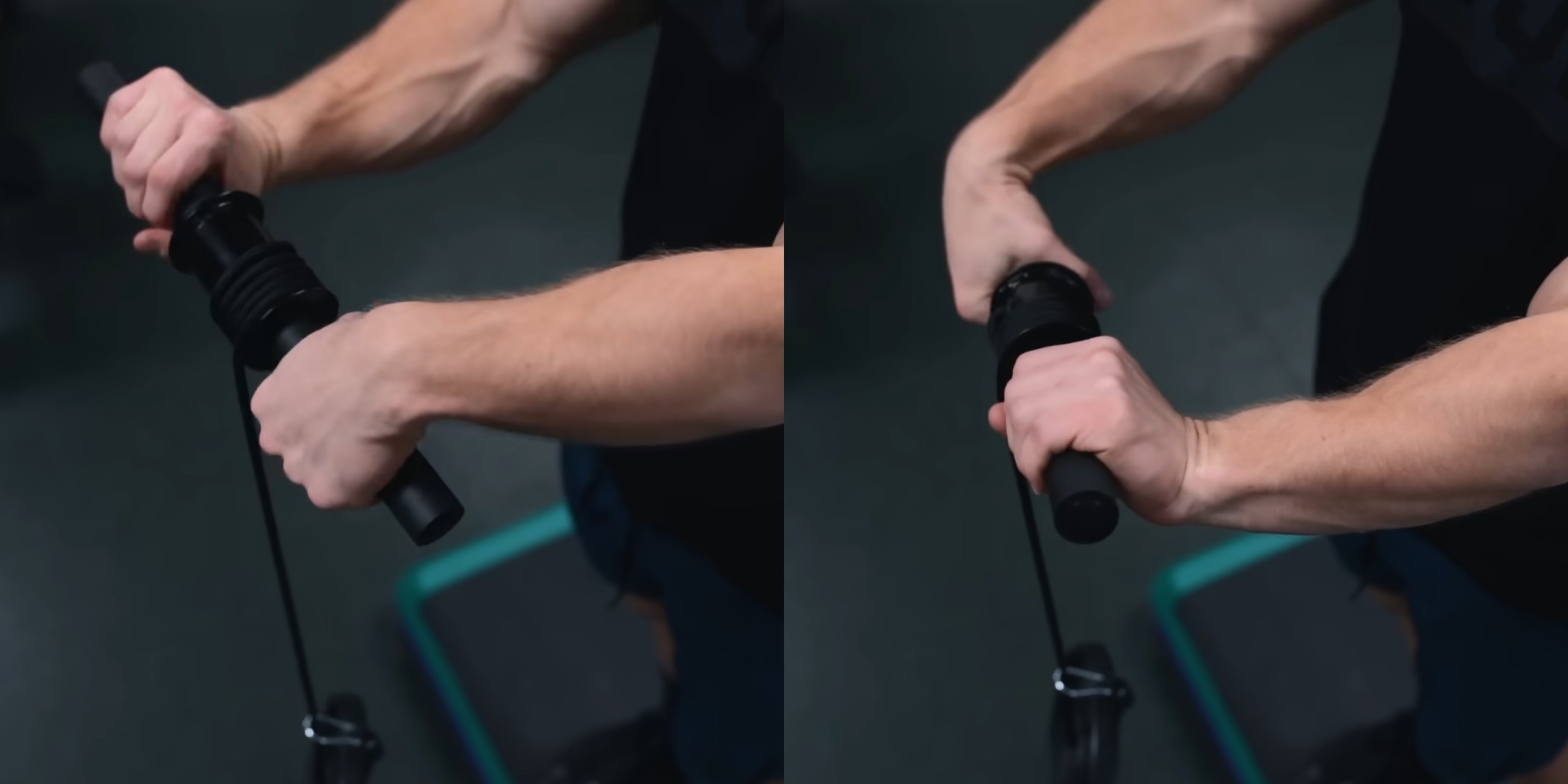 Как накачать предплечья: накручивание троса на кистевой ролик