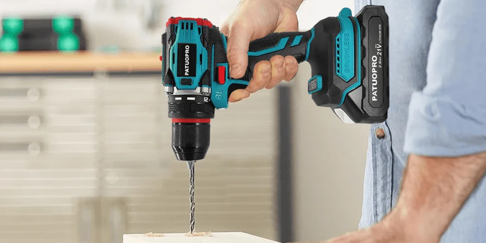 Дрель-шуруповёрт от PATUOPRO