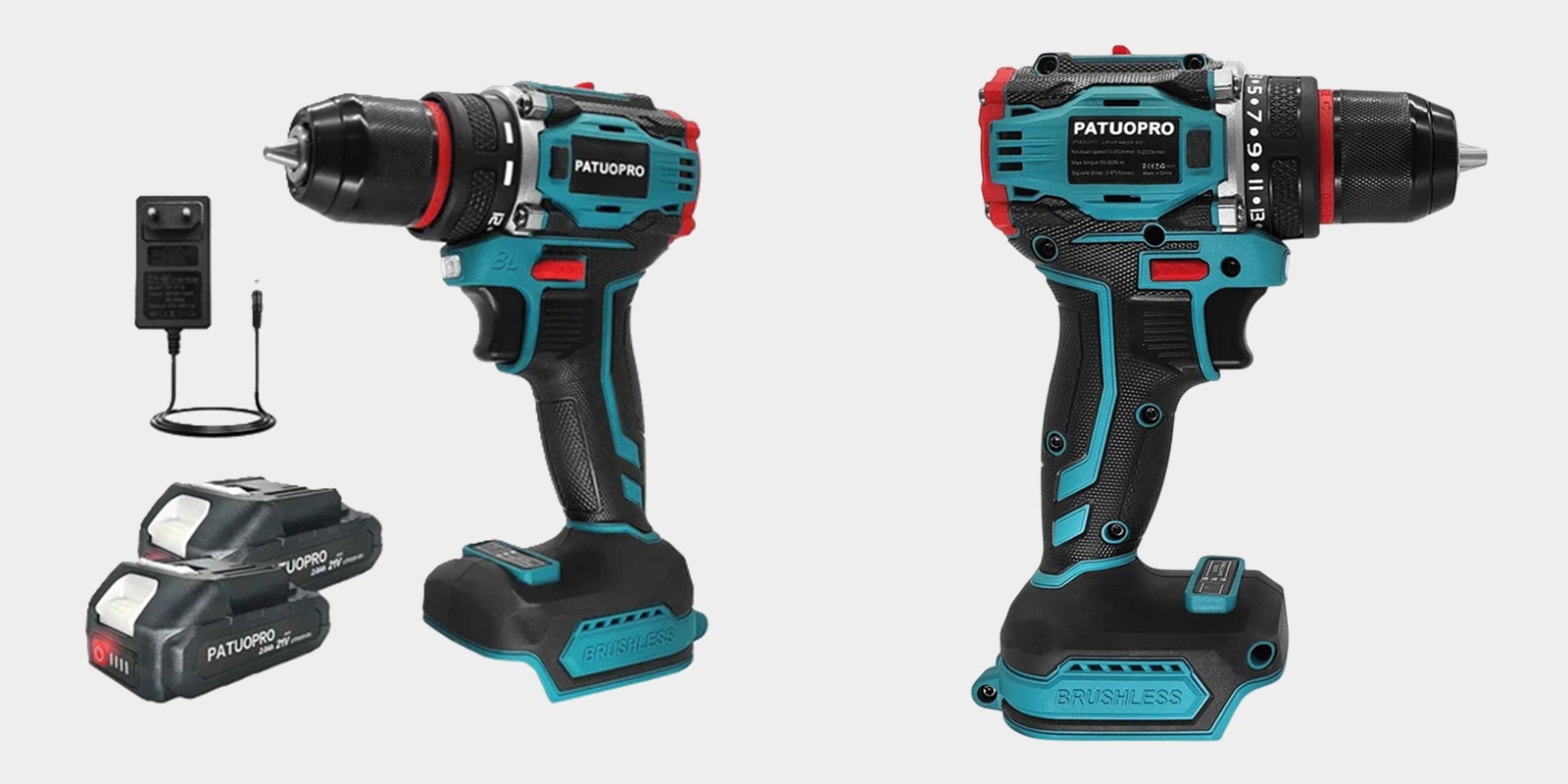 Дрель-шуруповёрт от PATUOPRO