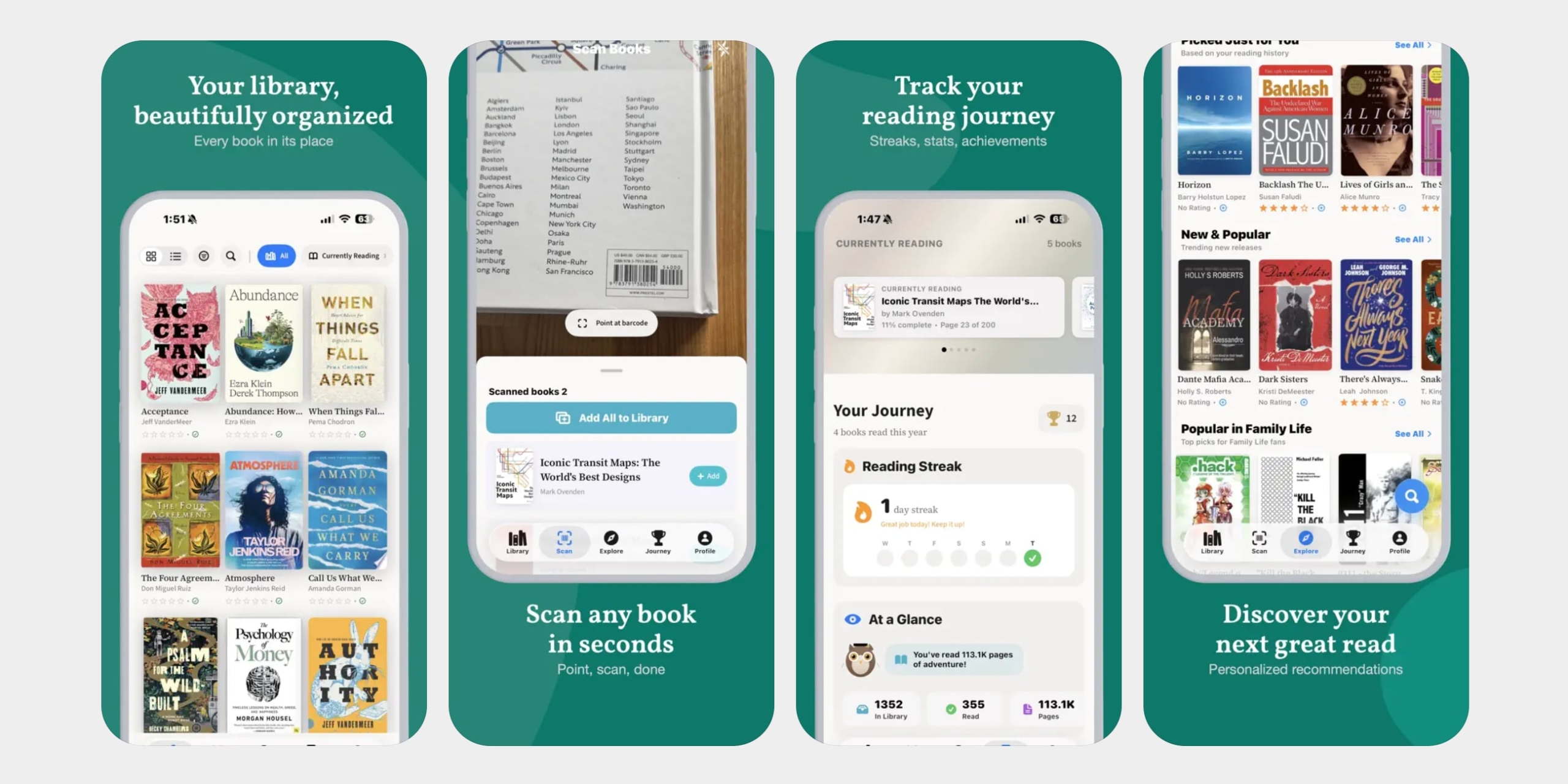 Приложение BookOwl для iOS