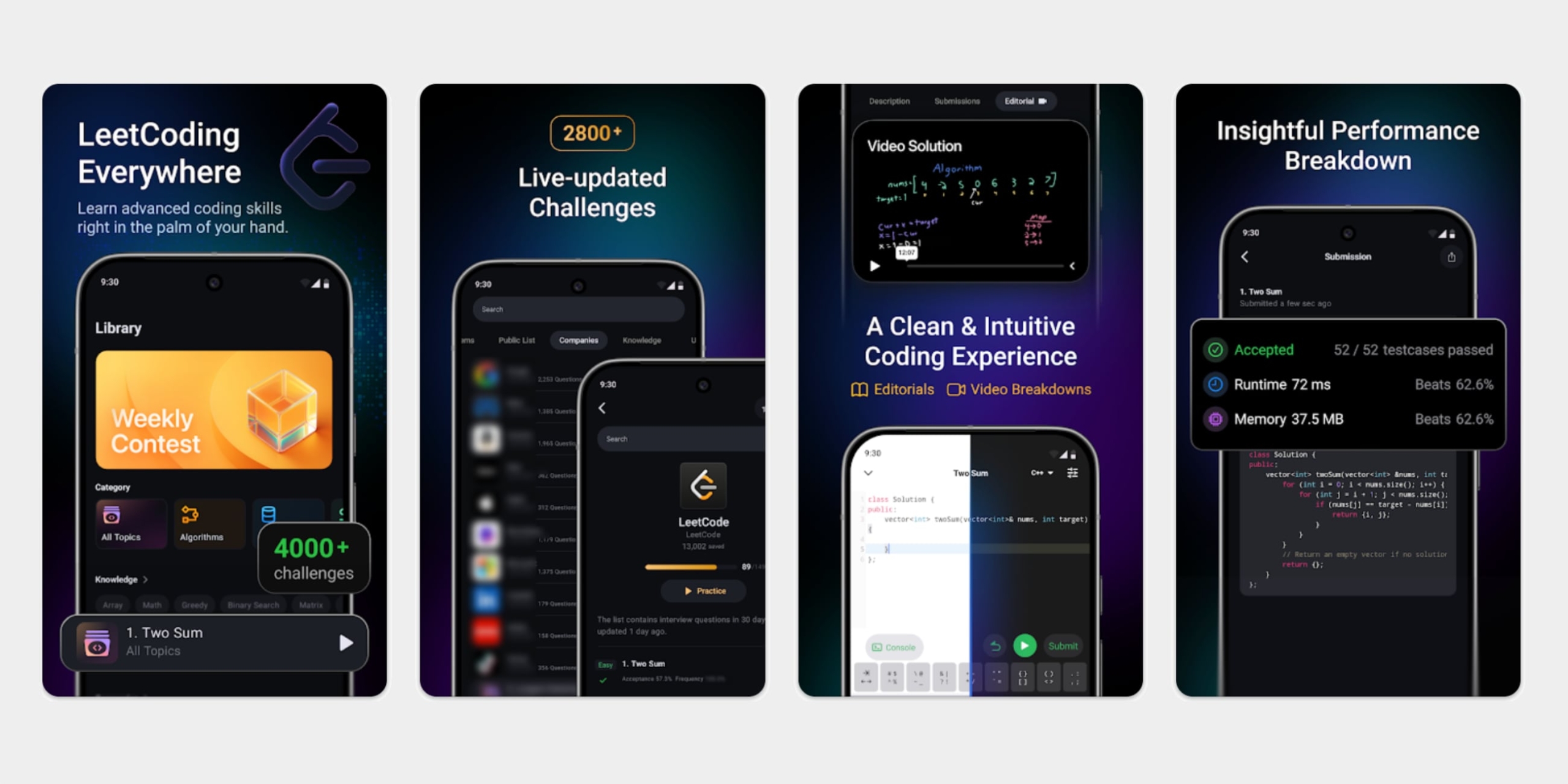 Приложение LeetCode для Android