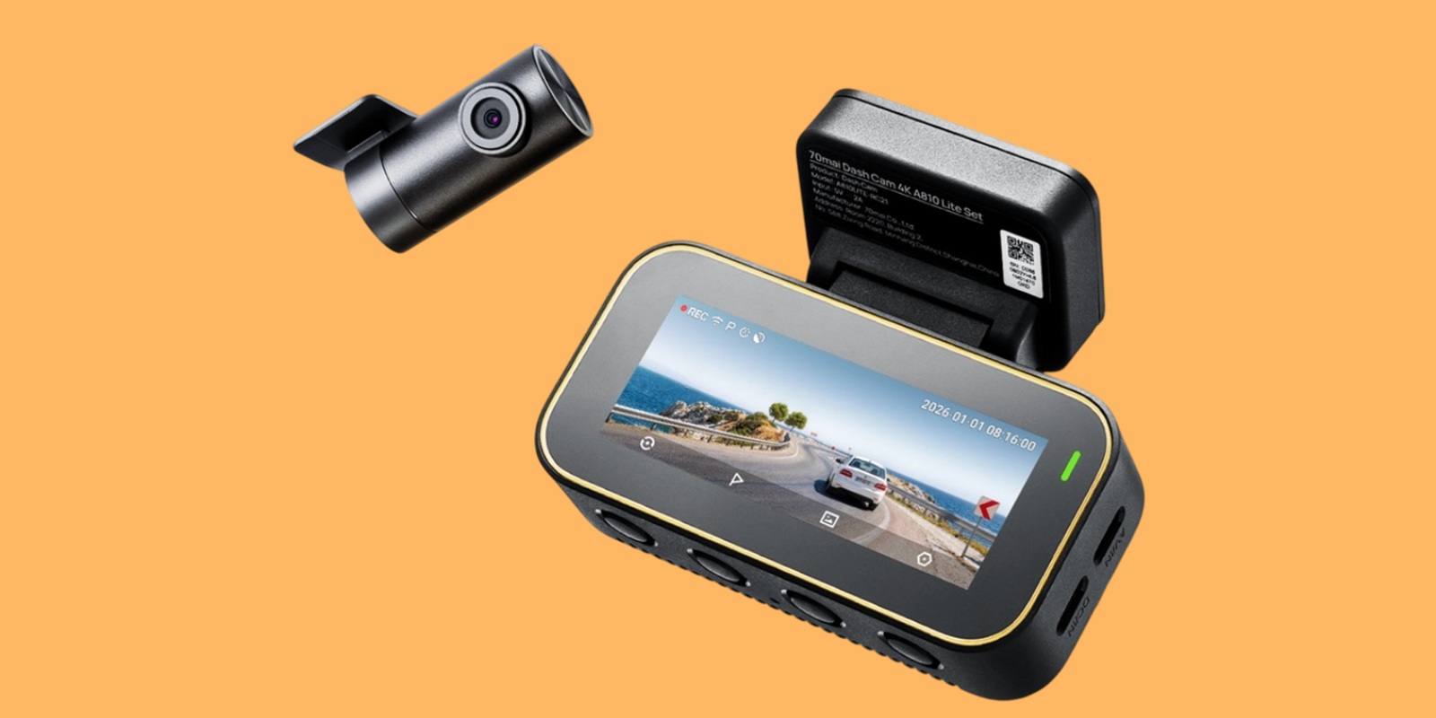 Видеорегистратор 70mai Dash Cam A810 Lite