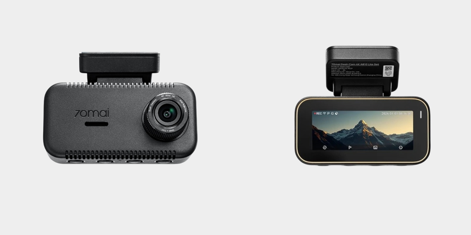 Видеорегистратор 70mai Dash Cam A810 Lite