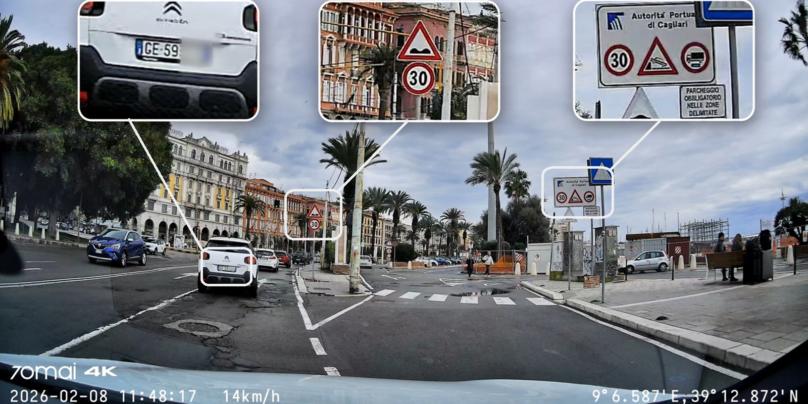 Видеорегистратор 70mai Dash Cam A810 Lite 