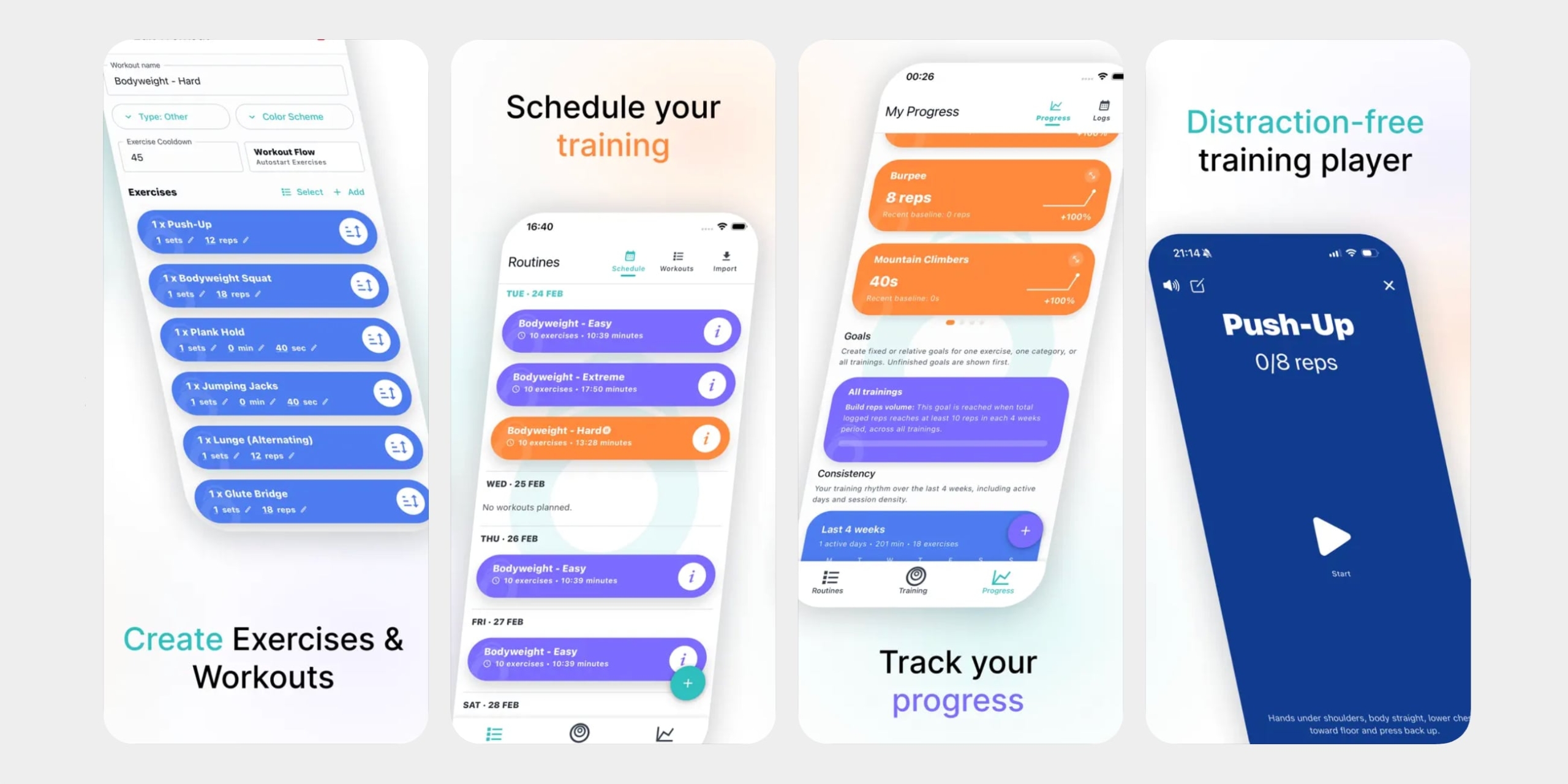 Приложение Re:Do Workouts для iOS