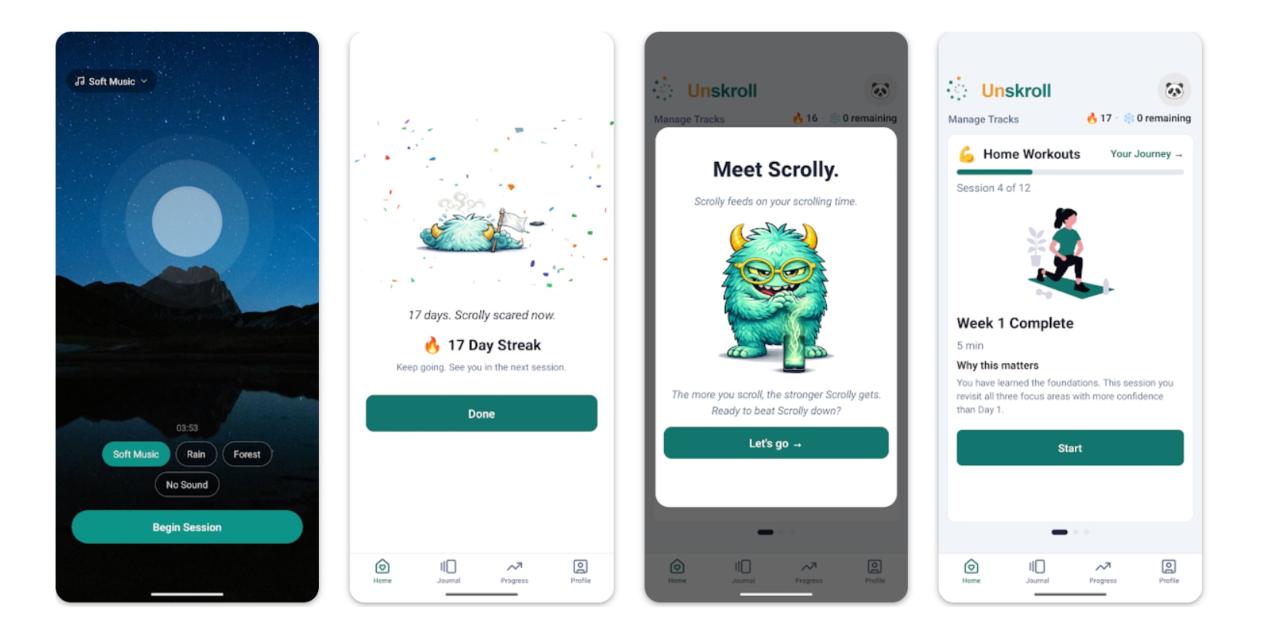 Приложение Unskroll для Android
