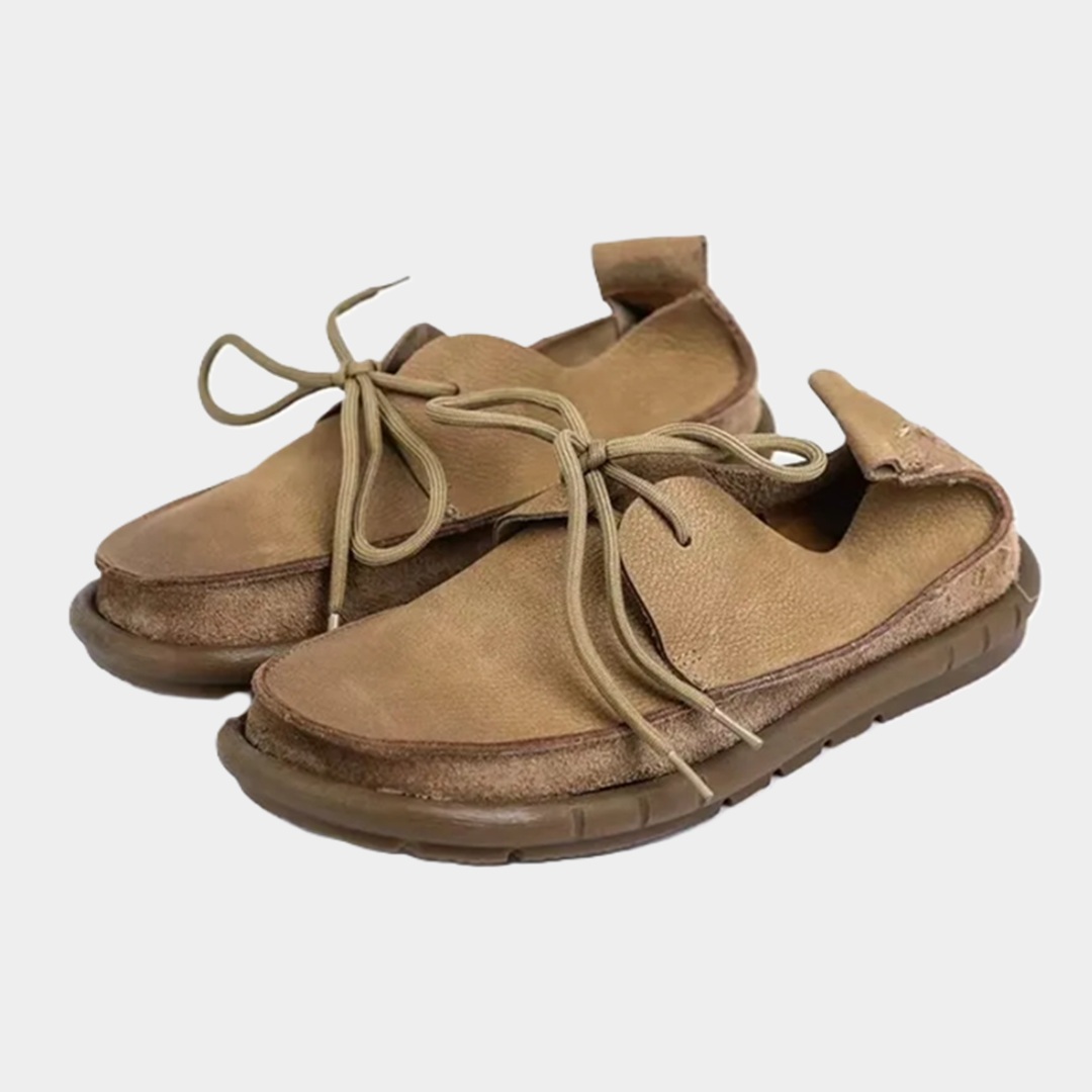 Кожаные лоферы