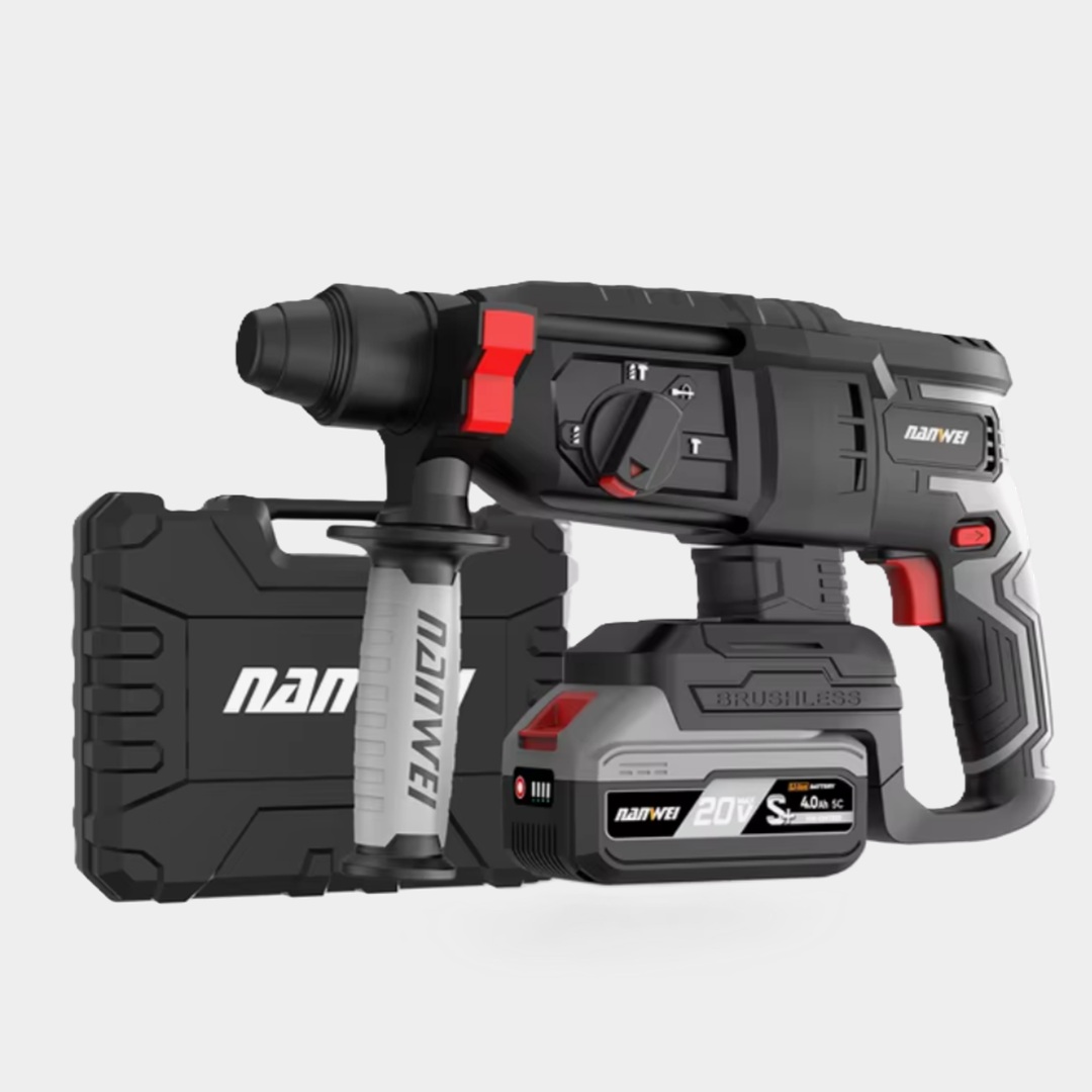 9. Бесщёточный перфоратор от NANWEI