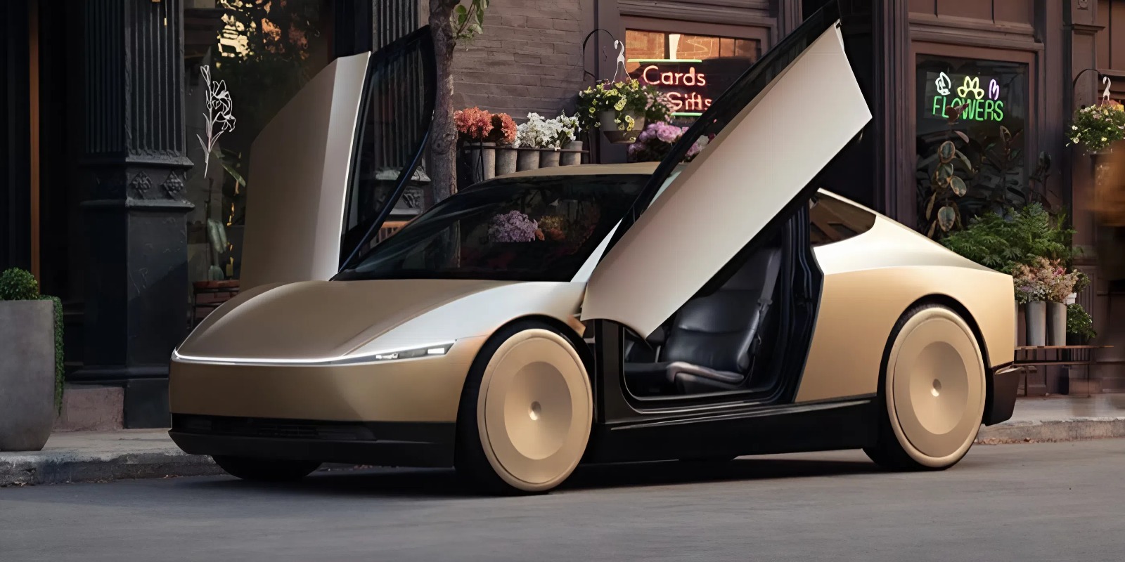 Tesla начала массовое производство автомобилей без руля и педалей — Cybercab