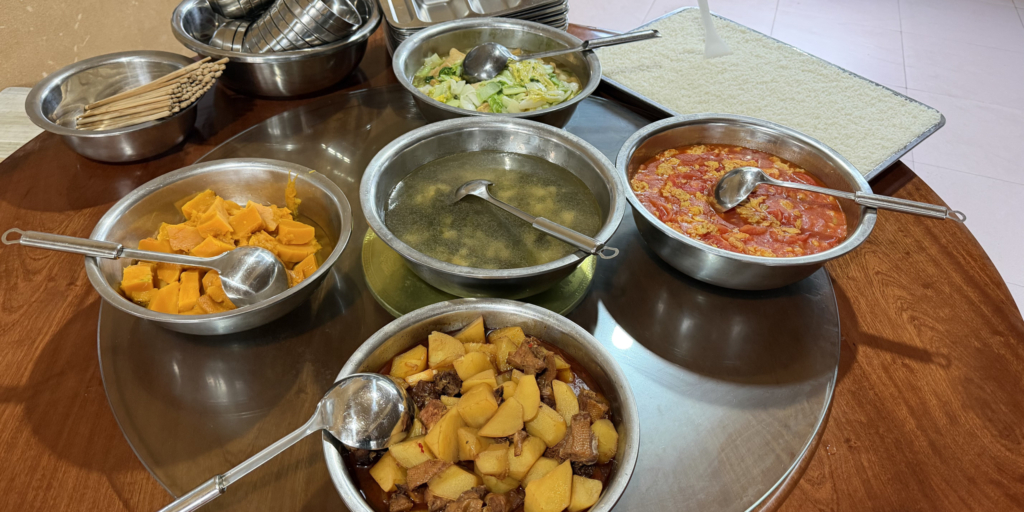 Еда в школе Шаолиня