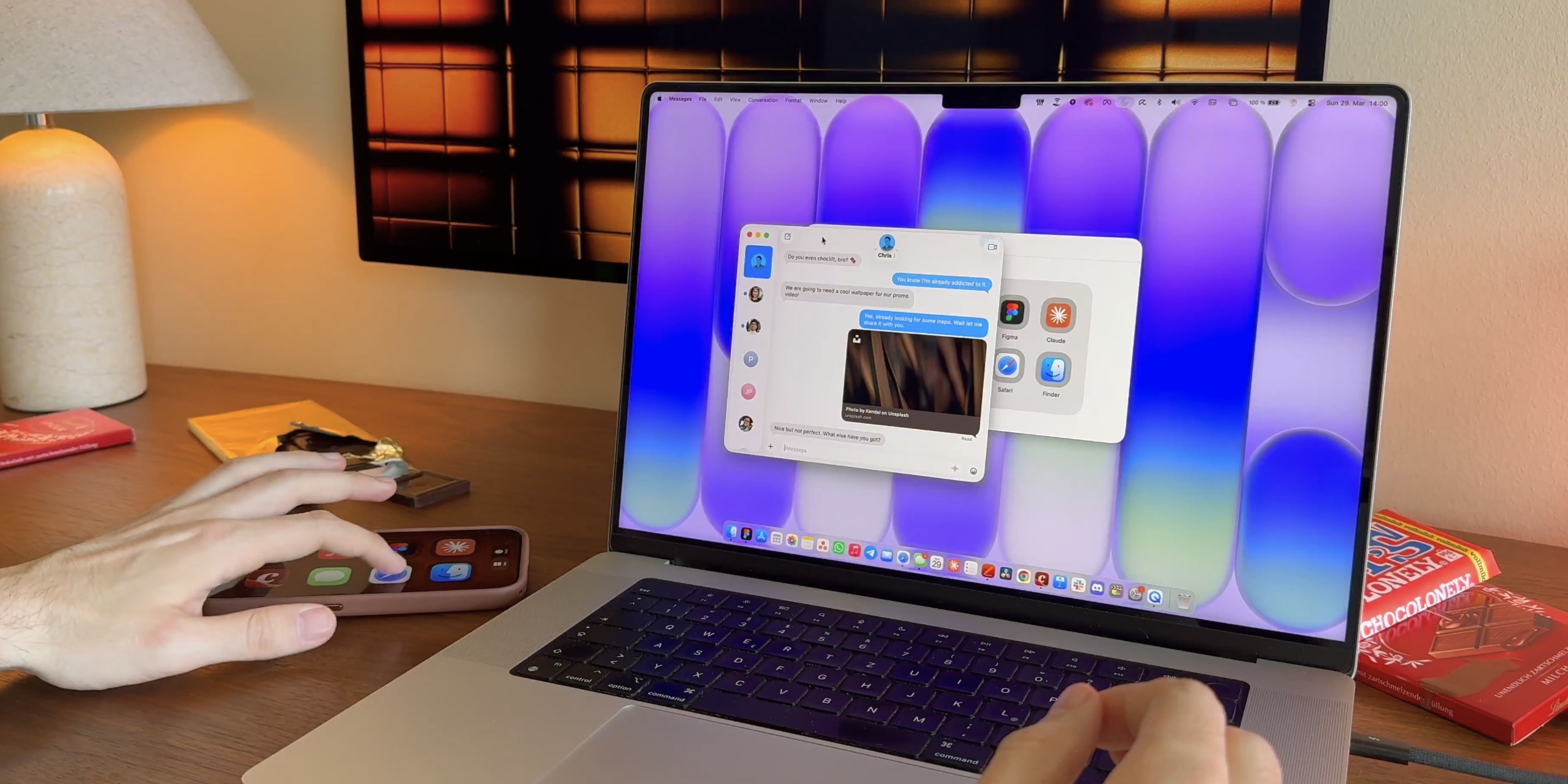 Choclift — бесплатная утилита, которая превратит iPhone в тачбар для MacBook