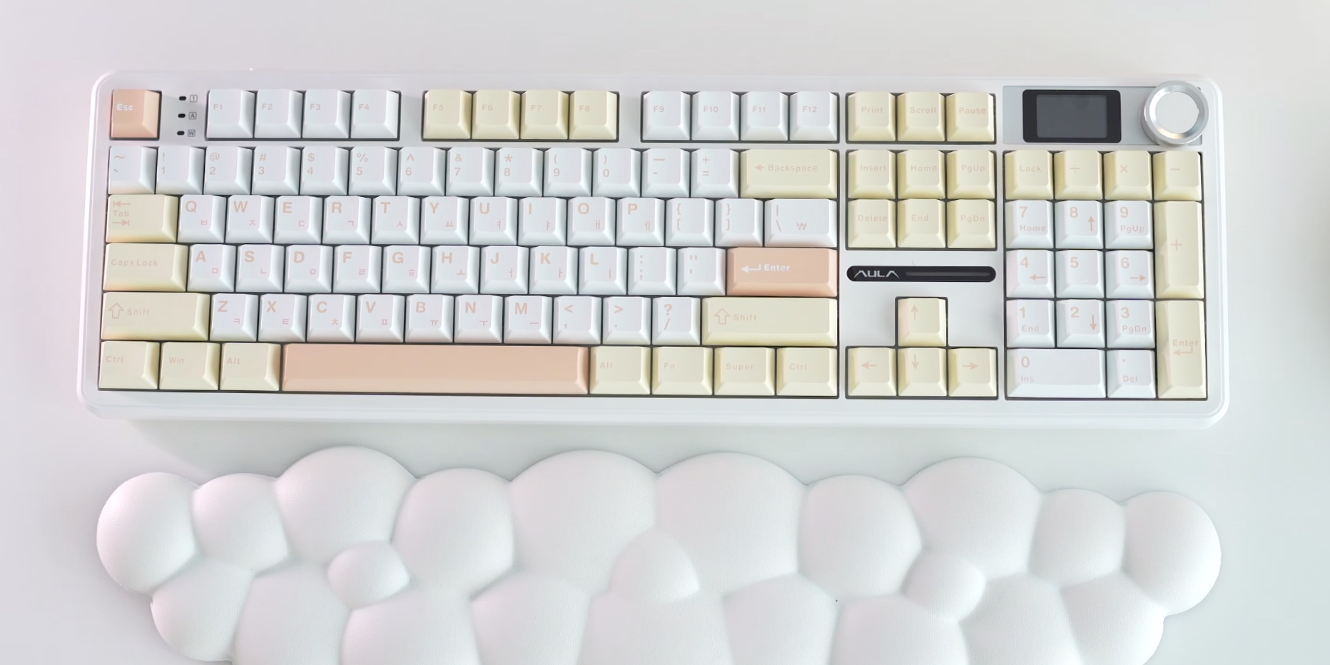 Гаджеты для рабочего стола: полноразмерная механическая клавиатура AULA F108 Pro