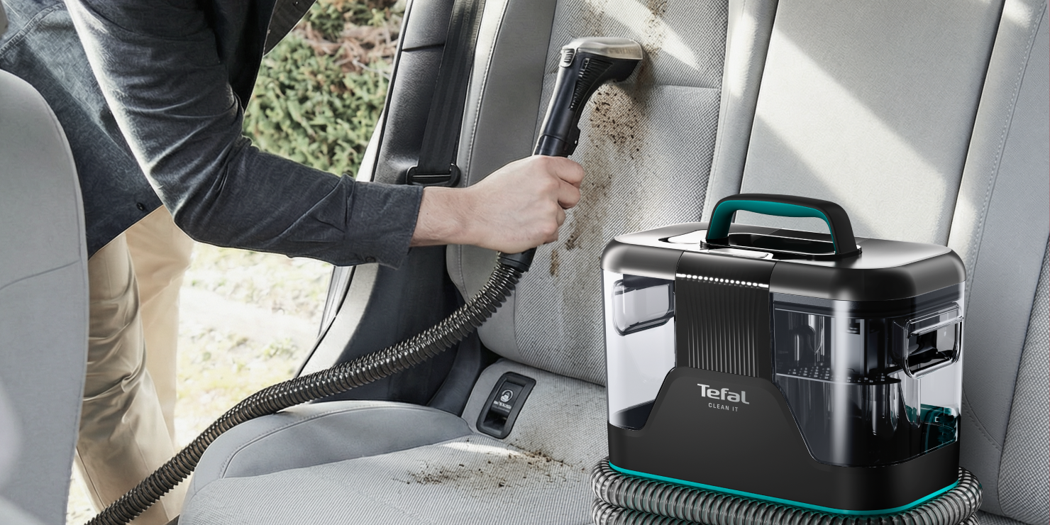 Моющий пылесос Tefal Clean It IZ5020F0 очень компактный