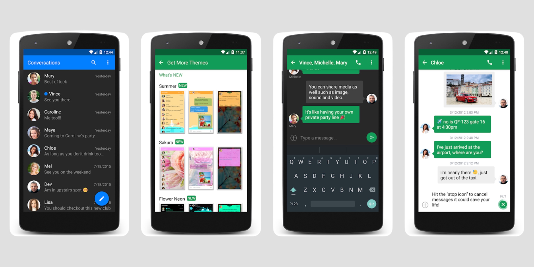 Мессенджер Chomp SMS для Android