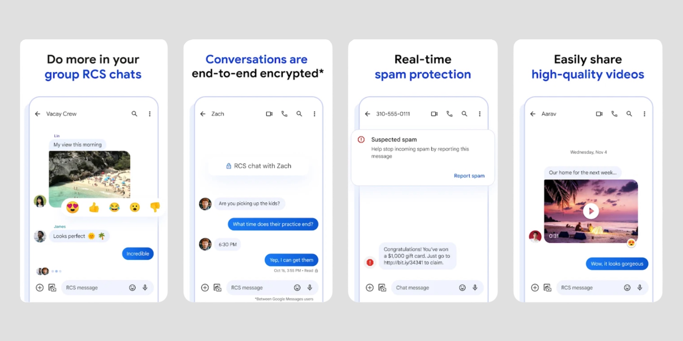 Приложения для СМС: Google Сообщения 