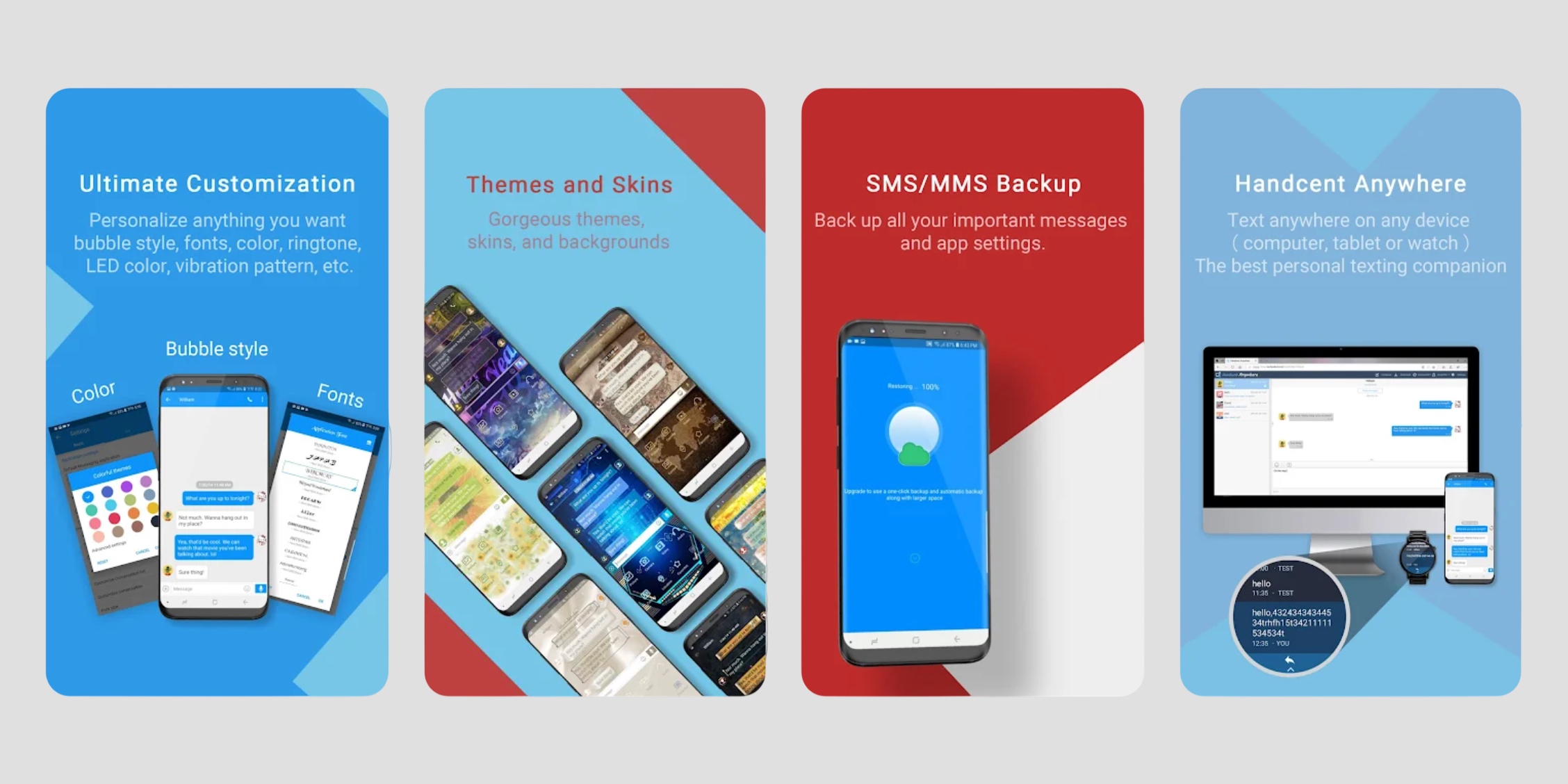 Приложение для переписок Handcent Next SMS