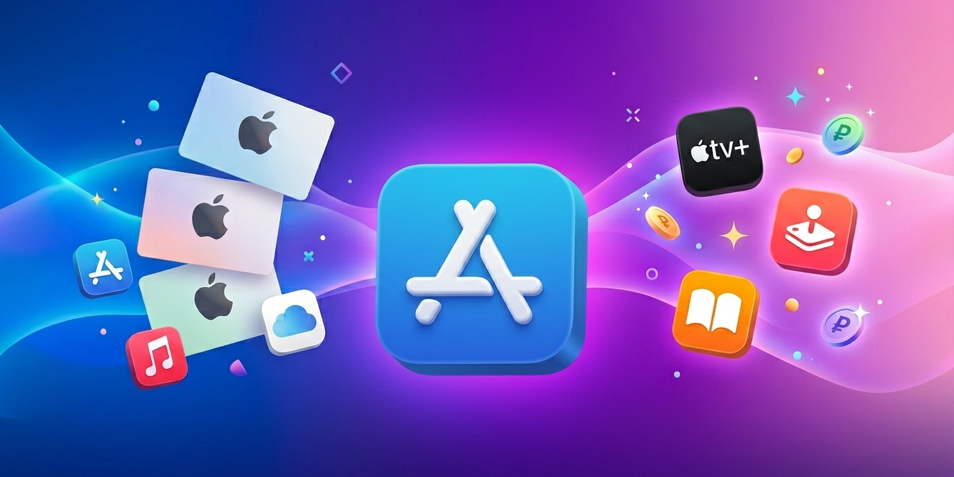 В России отключили пополнение Apple ID ​с мобильного счёта